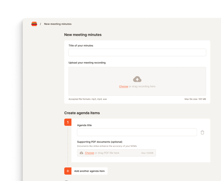 Pair Noms generated minutes
