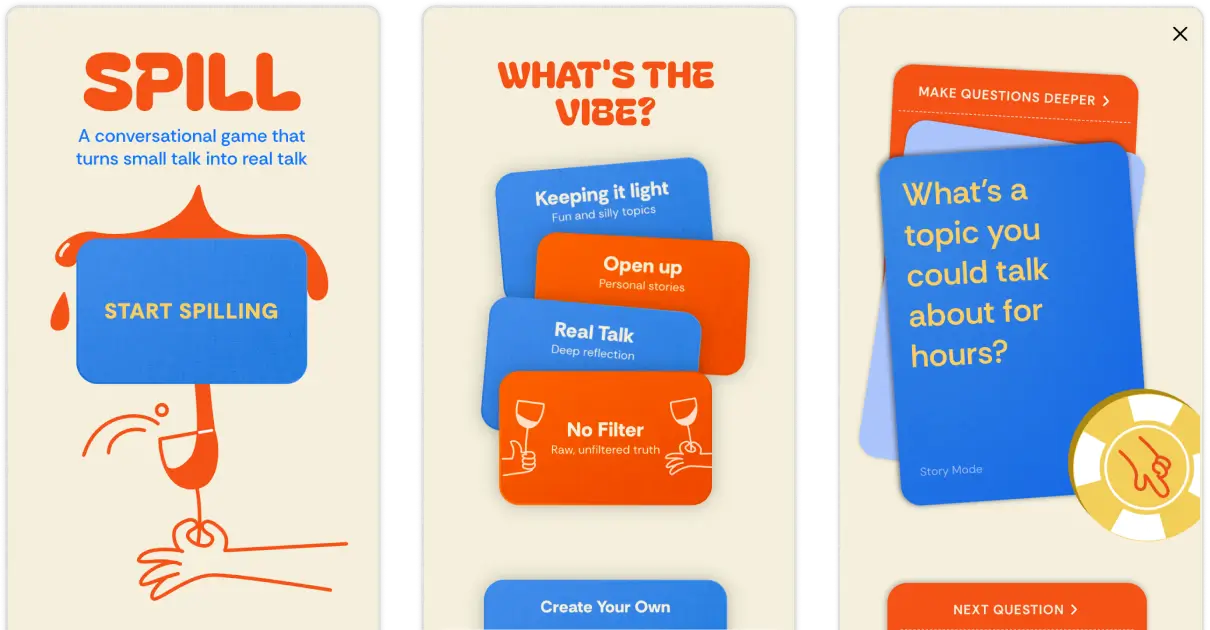 Spill conversation game preview